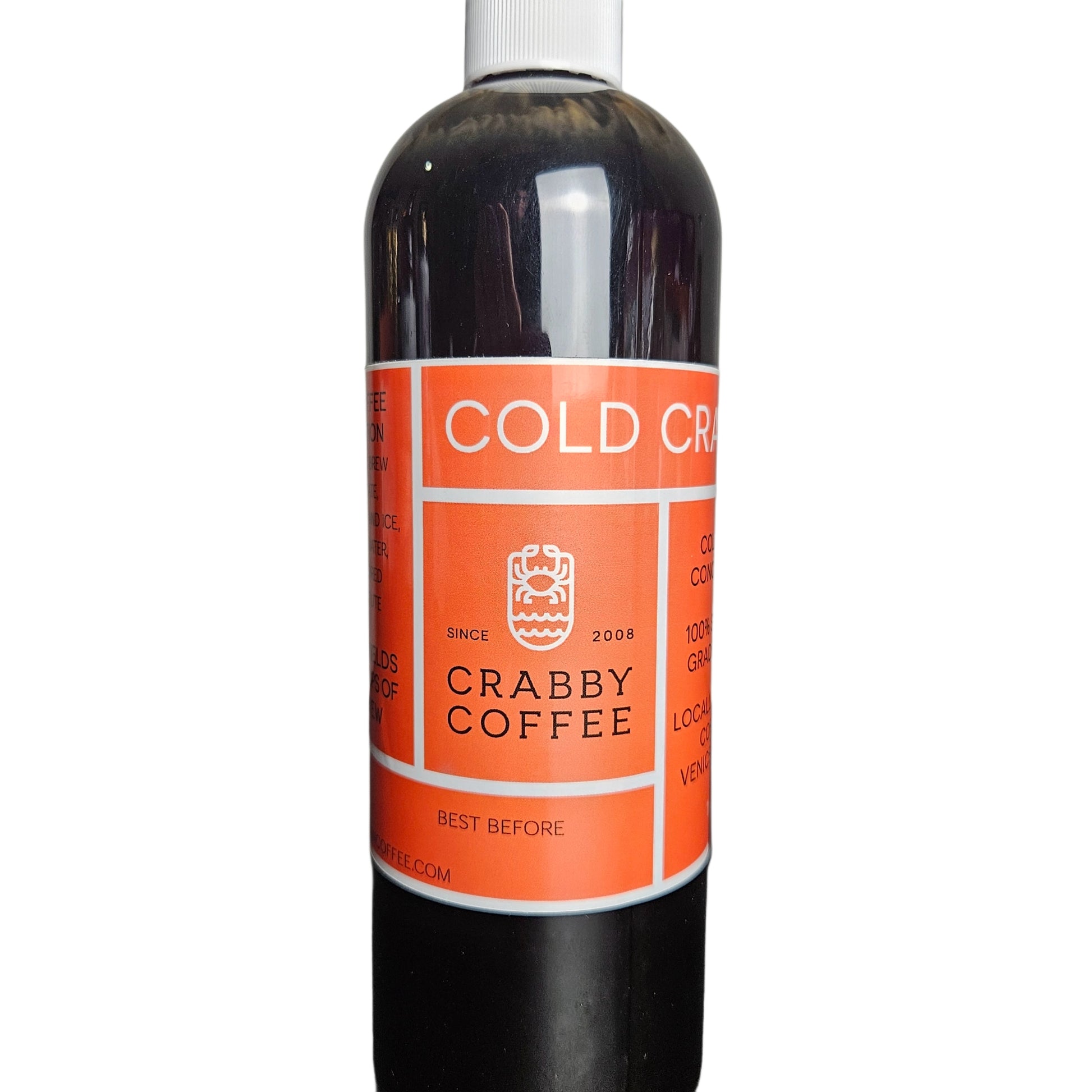 Crabby Coffee Cold Brew Coffee. 